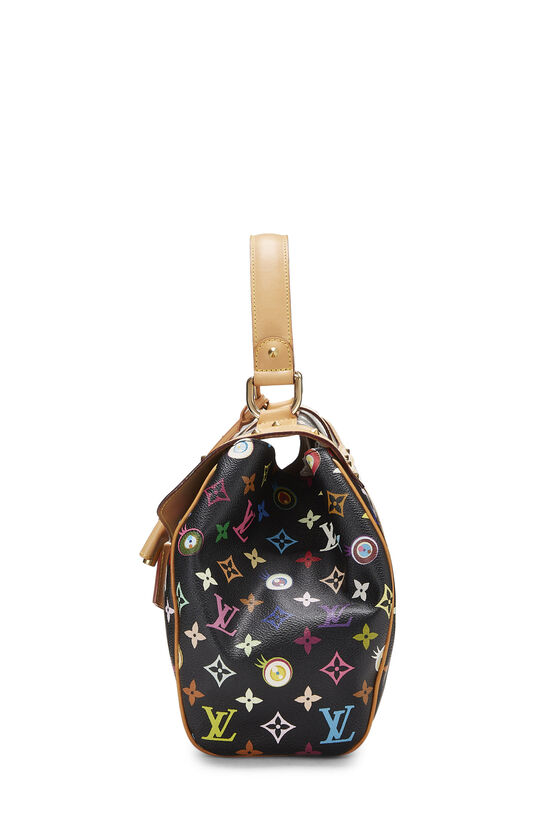 Louis Vuitton x Murakami Limited Edition Monogram Multicolor Alma Top Handle Bag