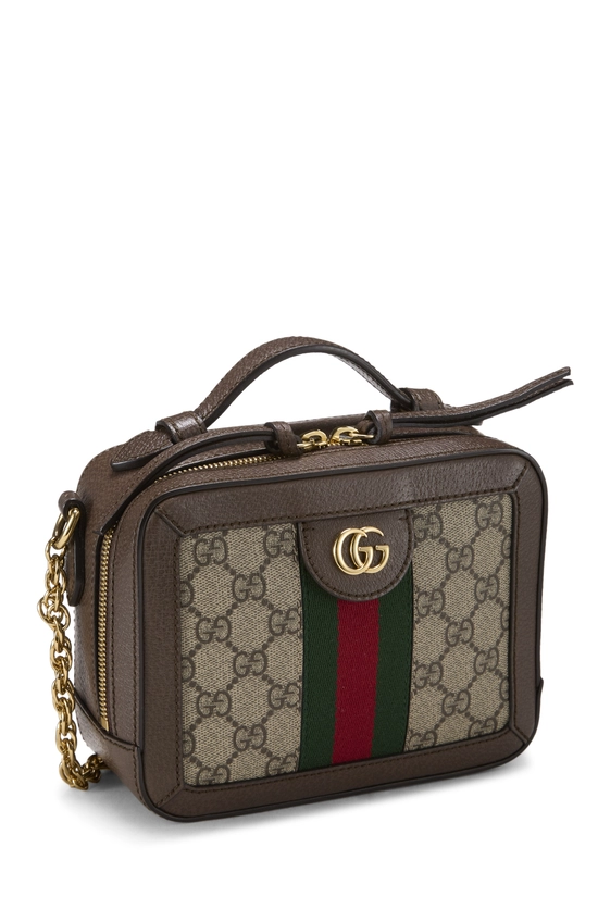 Original GG Supreme Canvas Ophidia Top Handle Shoulder Bag Mini, , large image number 1
