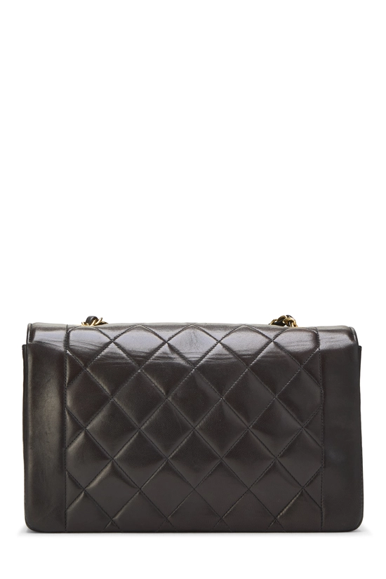 Black Quilted Lambskin Classic Flap Medium, , large image number 3