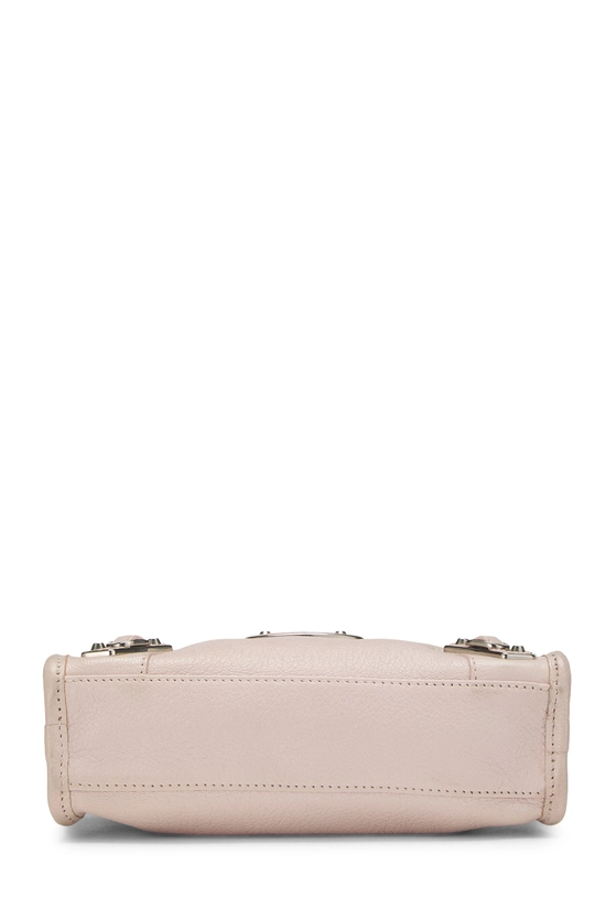 Pink Chevre Metallic Edge Classic City Bag Mini, , large image number 5