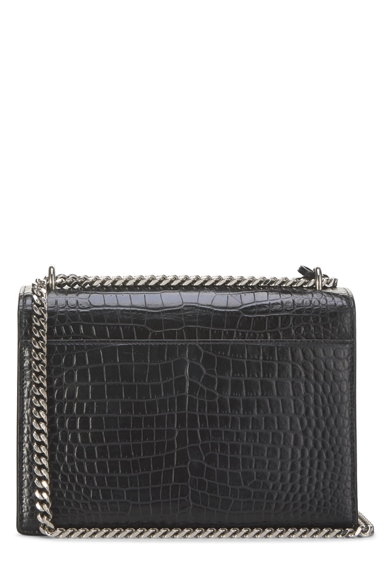 Black Embossed Leather Sunset Medium, , large image number 3