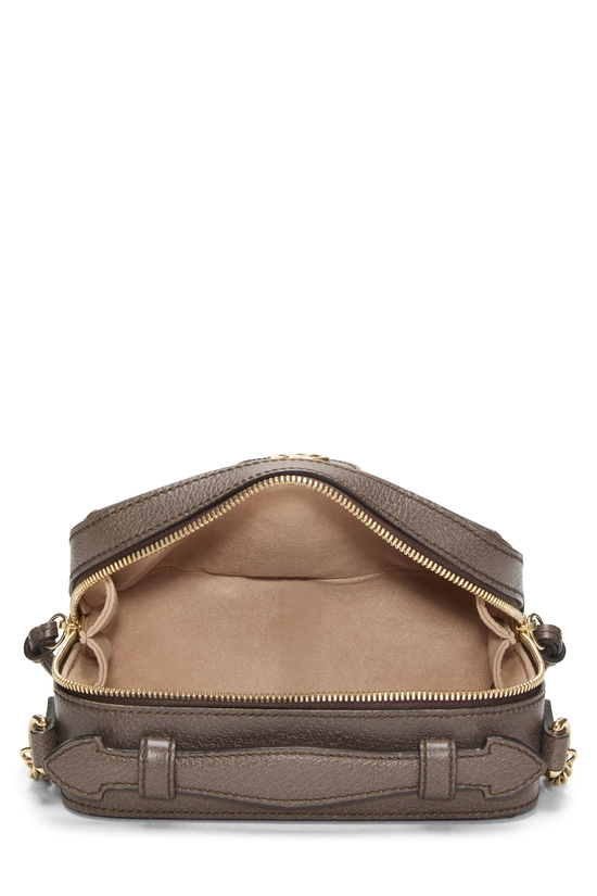 Brown GG Supreme Canvas Ophidia Top Handle Shoulder Bag Mini, , large image number 5