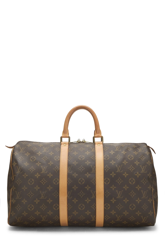 Monogram Canvas Keepall Bag 45, , large image number 0