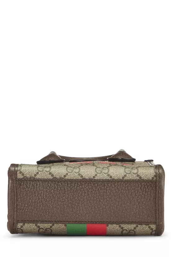 Brown GG Supreme Canvas Tiger Tote Mini, , large image number 4