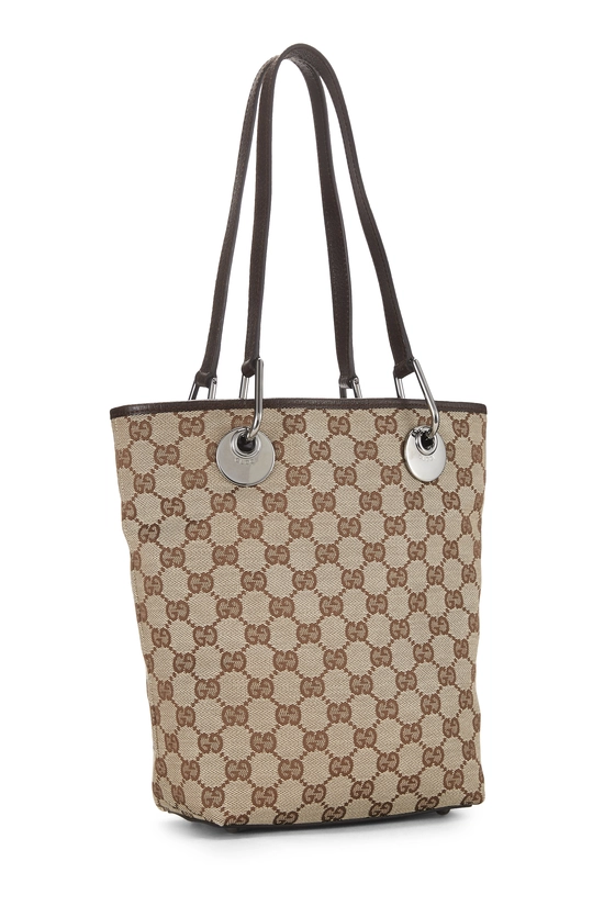 Original GG Canvas Eclipse Bucket Bag Small, , large image number 1