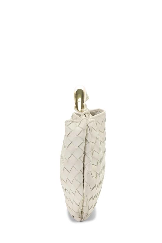 White Intrecciato Sardine Bag, , large image number 2