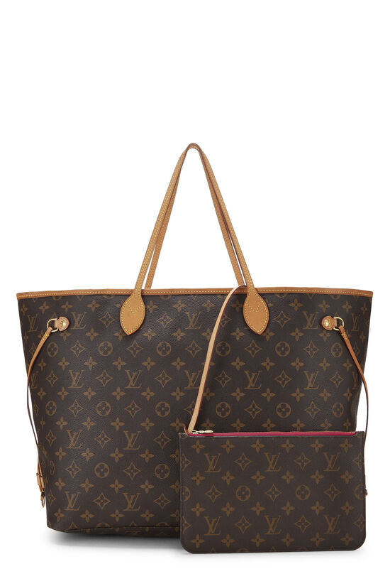 Louis Vuitton Pink Monogram Canvas Neverfull GM NM QJB3A05VP3051  