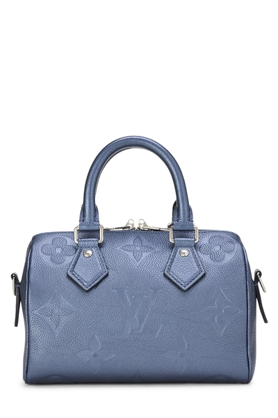 Bleu Infini Metallic Empreinte Speedy Bandouliere 20