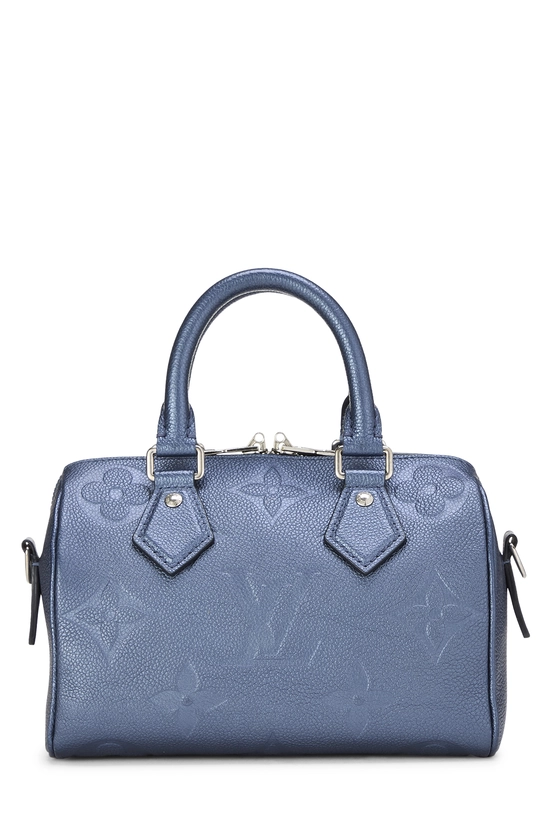Bleu Infini Metallic Empreinte Speedy Bandouliere 20, , large image number 0