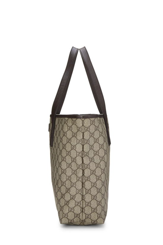 Brown GG Supreme Canvas Tote Large, , large image number 2