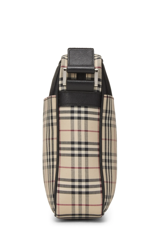 Brown Jacquard House Check Vertical Camera Bag Medium, , large image number 2