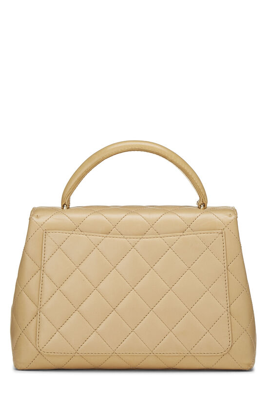 Beige Quilted Lambskin Kelly, , large image number 3