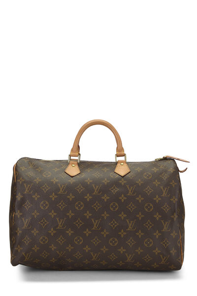 Monogram Canvas Speedy 40