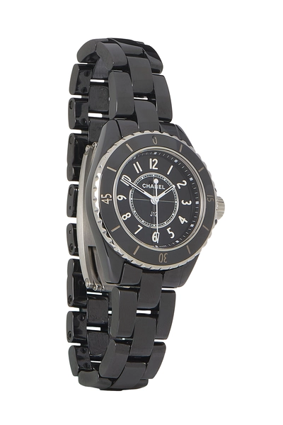 Black Ceramic J12 33mm Watch
