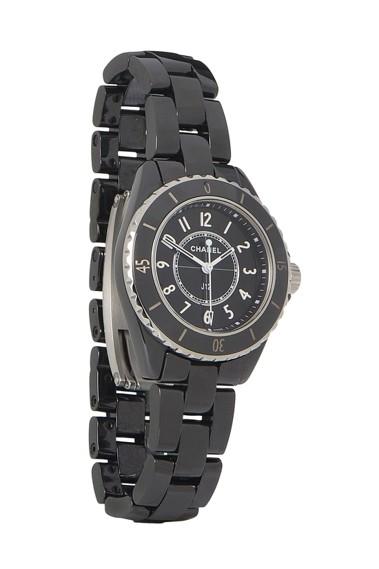 Black Ceramic J12 33mm Watch, , large image number 0