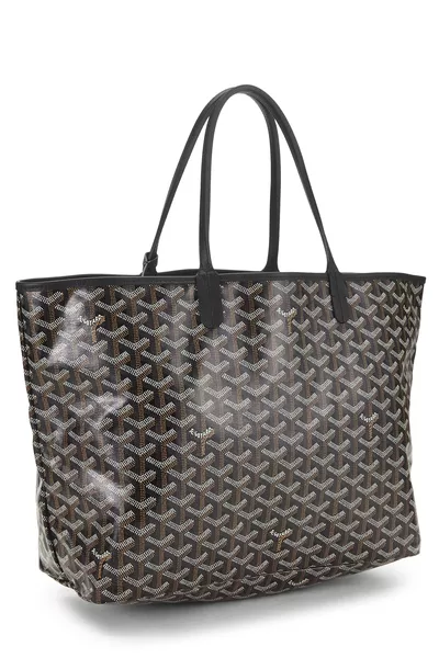 Black Goyardine Canvas Saint-Louis PM, , large