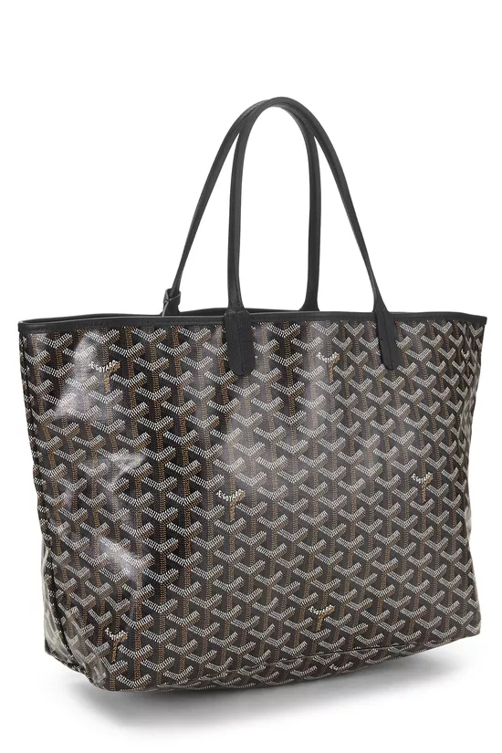 Black Goyardine Canvas Saint-Louis PM, , large image number 1