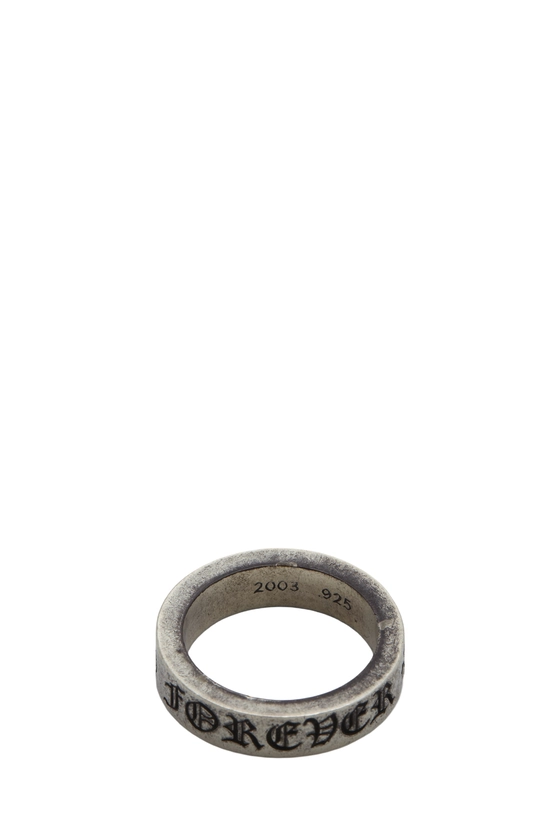 Sterling Silver Forever Spacer Band, , large image number 4