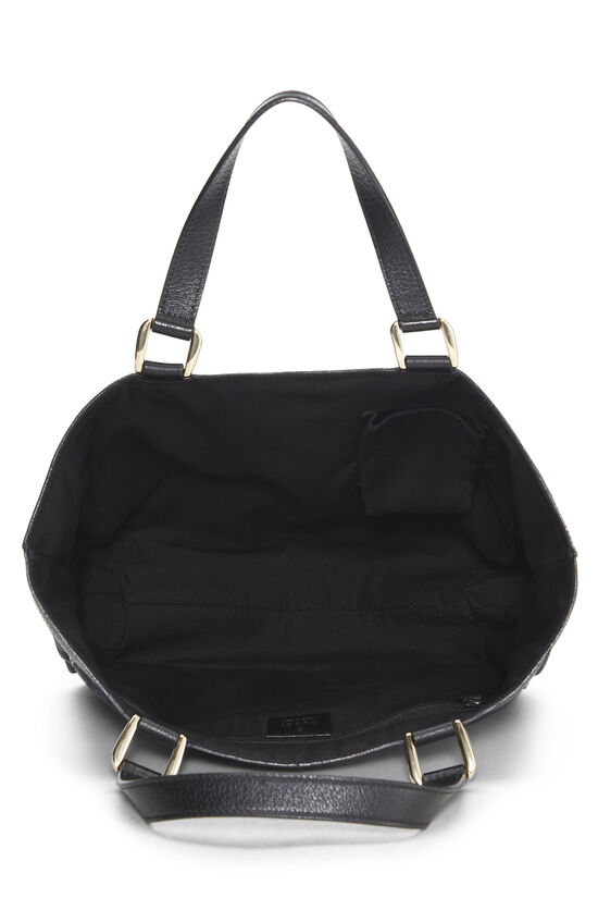 Black Original GG Canvas D-Ring Abbey Tote, , large image number 5