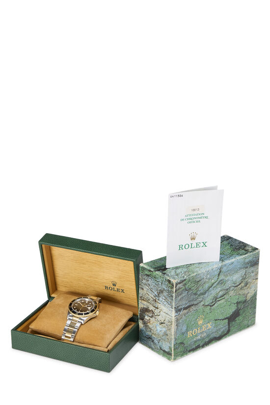 Black Two-Tone Submariner 16613 40mm, , large image number 1