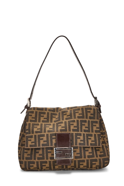 Fendi Brown Zucca Canvas Mama
