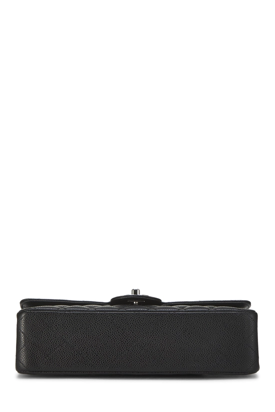 Black Quilted Caviar Classic Double Flap Medium, , large image number 4