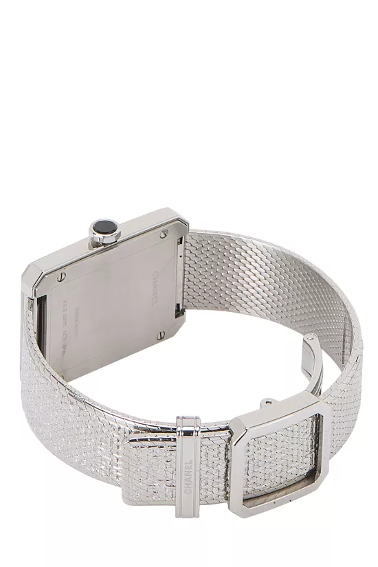 Silver Stainless Steel Boyfriend Watch, , large image number 3