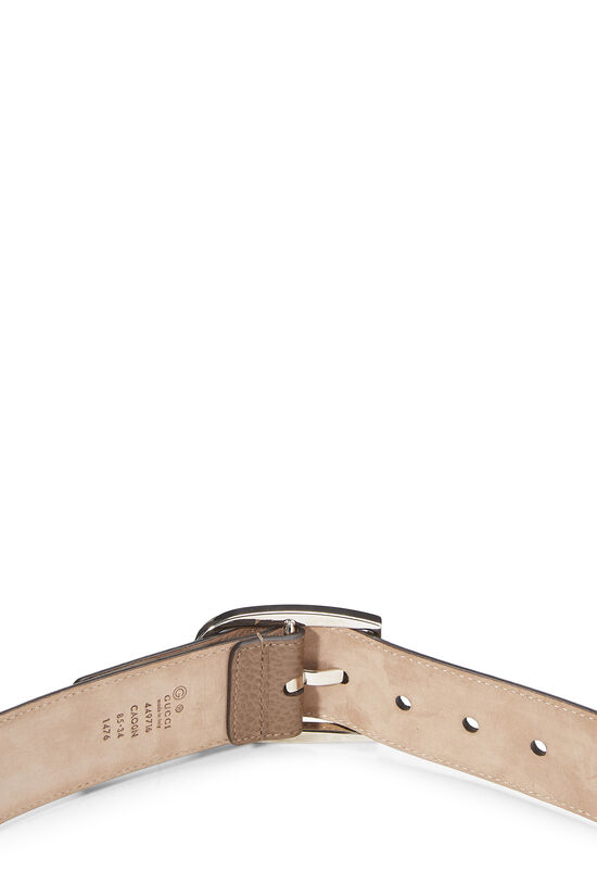 Brown Leather Belt 85, , large image number 3