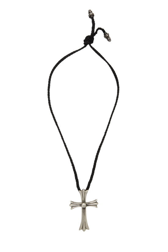 Sterling Silver Cross Necklace, , large image number 0
