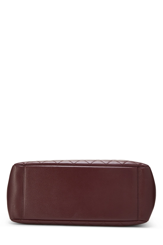 Burgundy Caviar Grand Shopping Tote (GST), , large image number 4