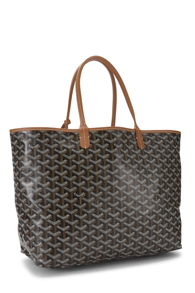 Brown Goyardine Canvas Saint-Louis PM, , large