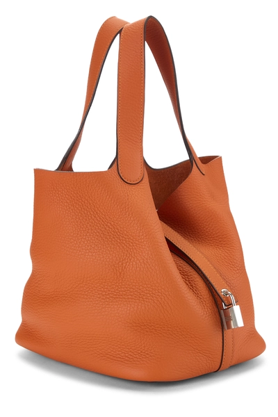 Orange Clemence Picotin Lock 22, , large