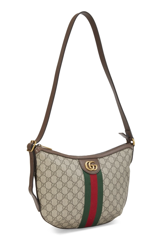 Original GG Supreme Canvas Ophidia Shoulder Bag Large, , large image number 1