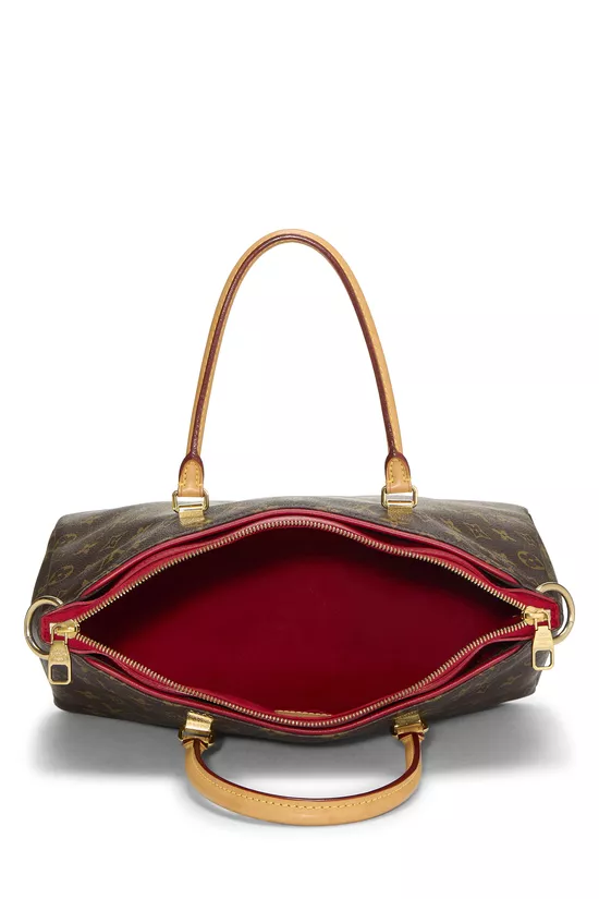 Red Monogram Canvas Pallas, , large image number 5