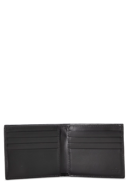 Black Guccissima Bifold Wallet, , large image number 3