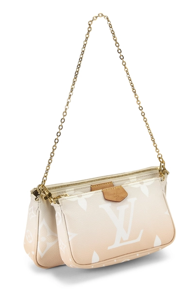 Louis Vuitton Orange Monogram Giant By The Pool Multi Pochette — photo 2