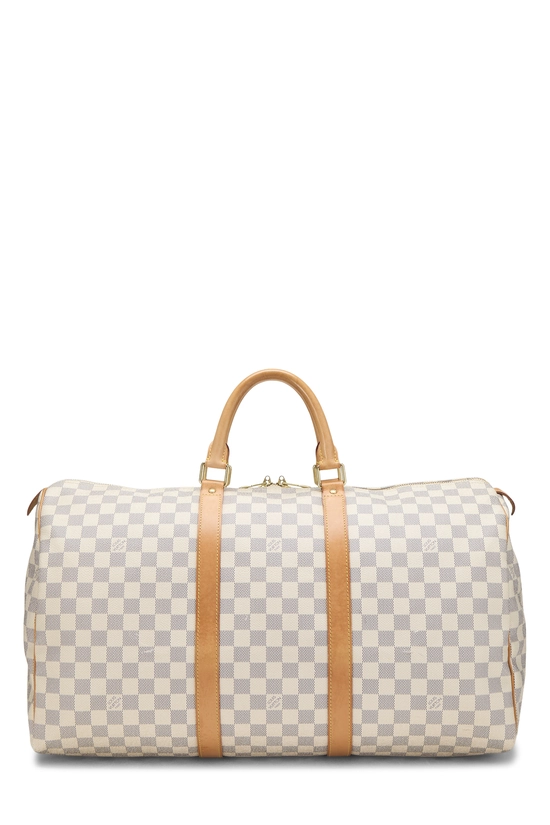Damier Azur Keepall 50, , large image number 0