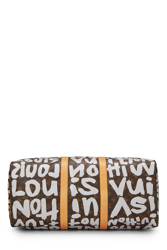 Louis Vuitton x Stephen Sprouse Monogram Graffiti Keepall 50 (SHG-BIgJ –  LuxeDH