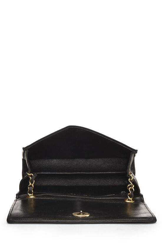 Black Velvet Triborder Shoulder Bag Small, , large image number 6
