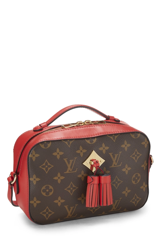 Red Monogram Canvas Saintonge, , large image number 1