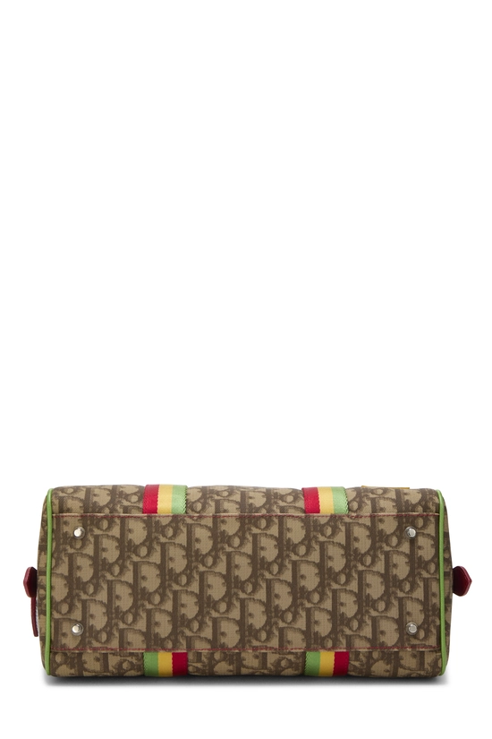 Rasta Trotter Canvas Boston Bag, , large image number 4