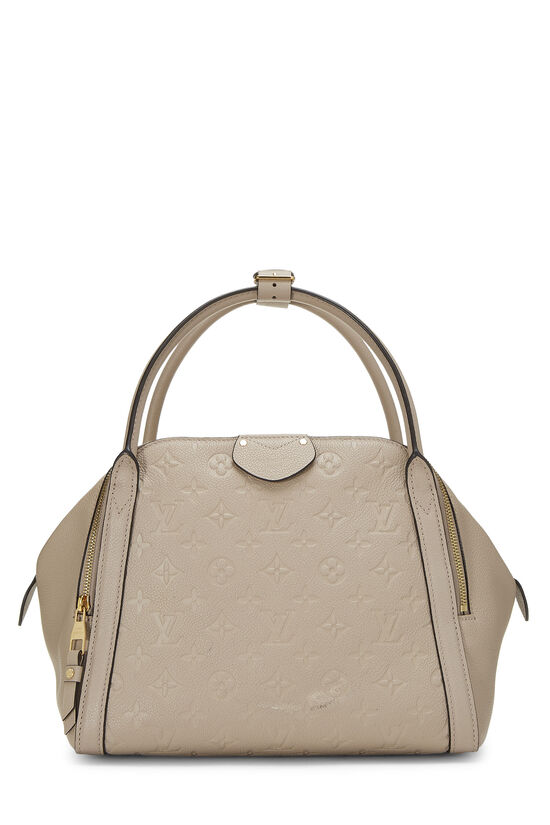 Louis Vuitton Empreinte Bangle, White Gold Grey. Size L