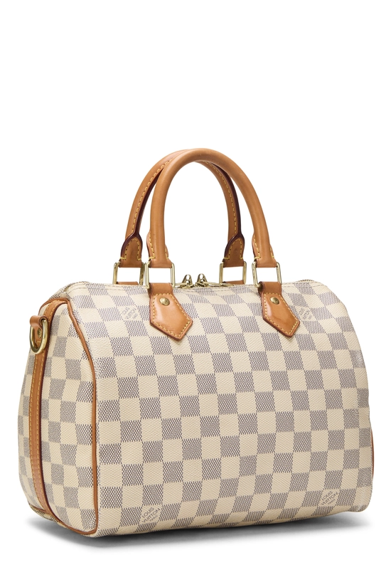 Damier Azur Speedy Bandouliere 25, , large image number 1