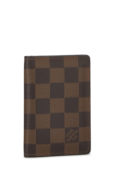 Damier Ebene Pocket Organizer, , large
