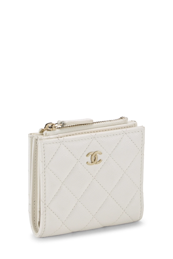 White Caviar Compact Wallet, , large image number 1