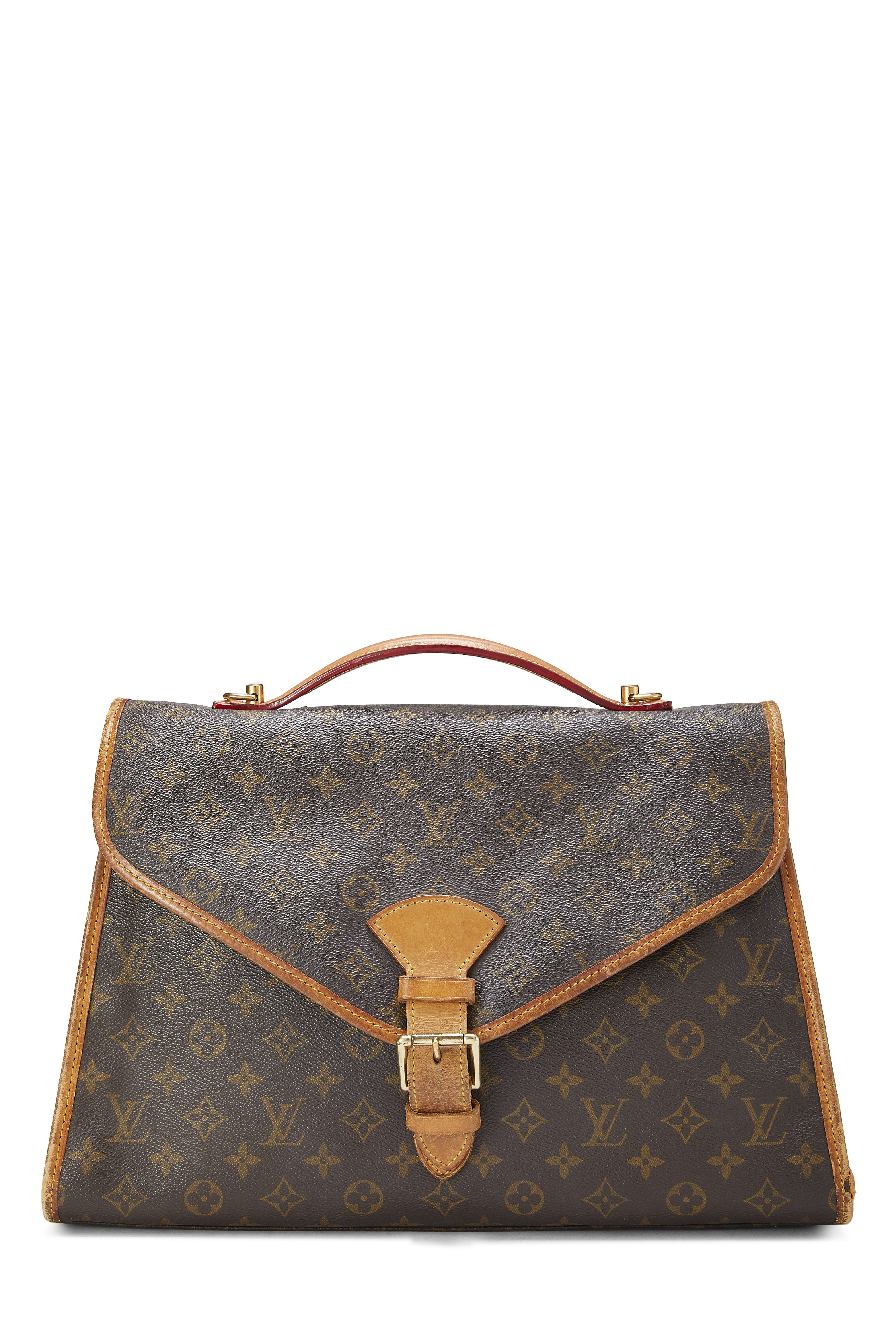 monogram briefcase