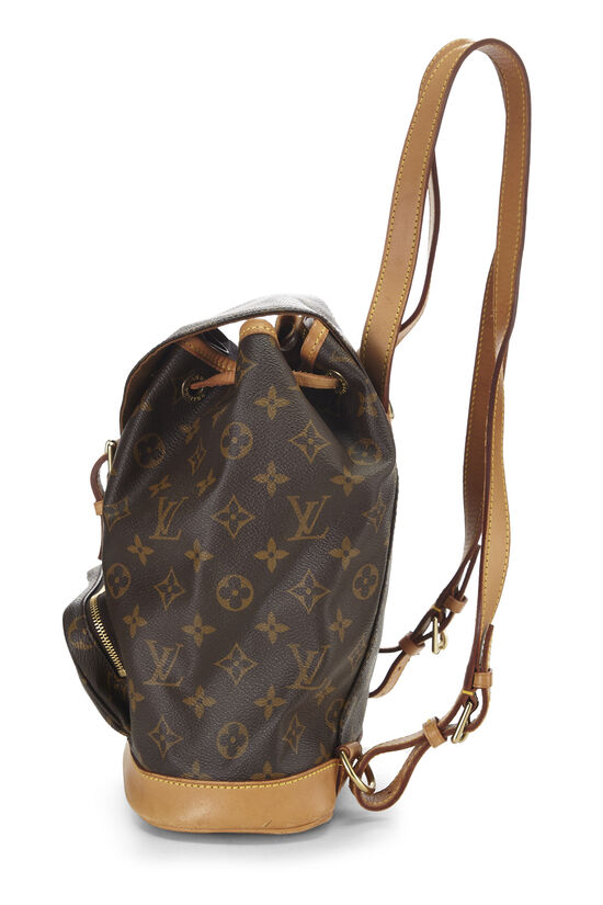 Louis Vuitton Authentic Vintage Montsouris PM Backpack Large Size