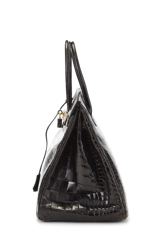 Gris Fonce Crocodile Porosus Birkin 35, , large image number 2