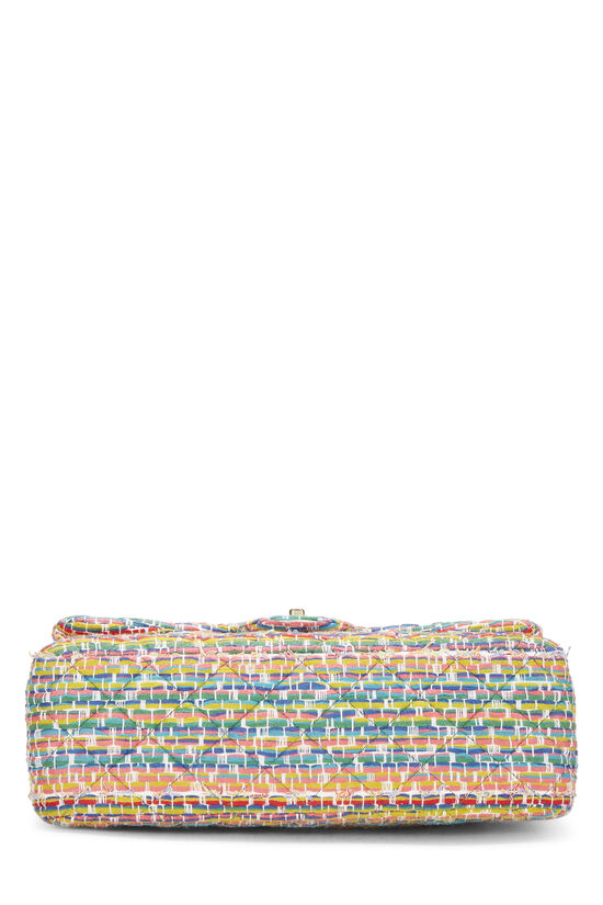 Multicolor Woven New Classic Double Flap Jumbo, , large image number 4