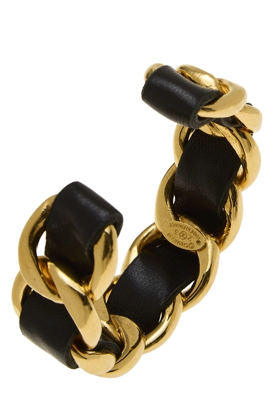 Gold Chain Cuff, , large